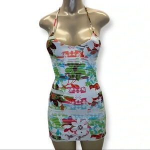 Zuliana Floral Multicolor Mini Dress